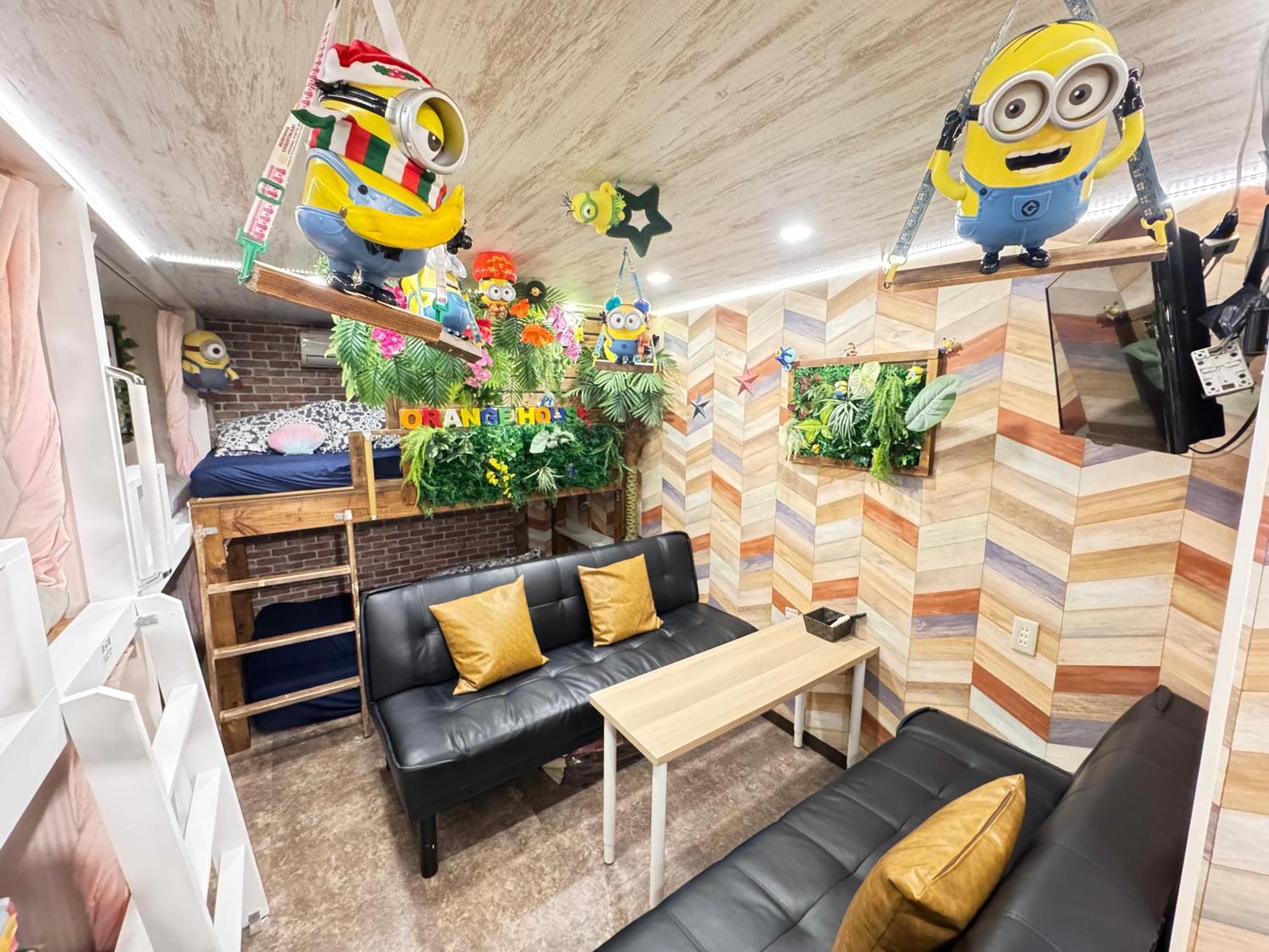 Hotel Orange House Osaka Bagian luar foto