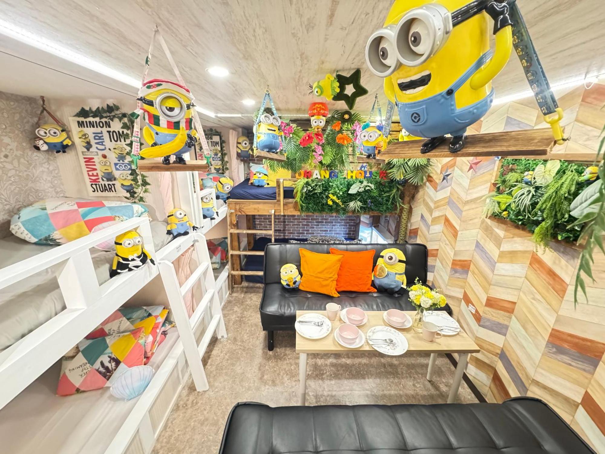 Hotel Orange House Osaka Bagian luar foto
